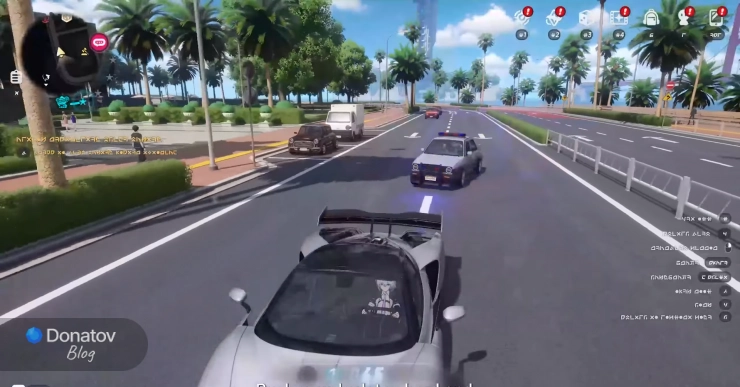 Погоня полицейских