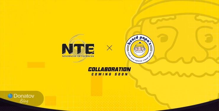 Коллаборация NTE и Beard Papa's