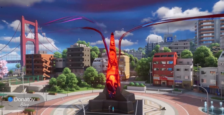 Башни, определяющие уровень аномалий