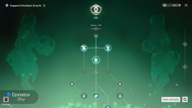 Древо талантов в Blue Protocol: Star Resonance