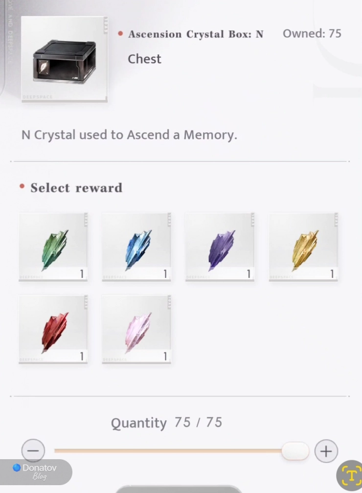 Бокс с кристаллами возвышения — Ascension Crystals