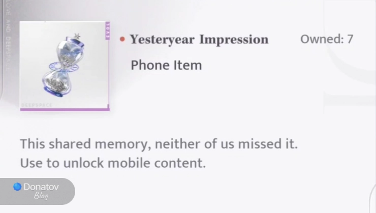 Yesteryear Impression — Отпечаток прошлого
