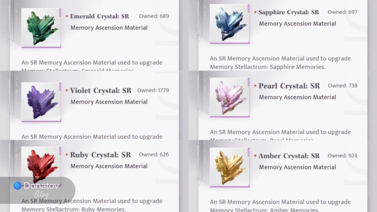 Ascension Crystals — Кристаллы возвышения