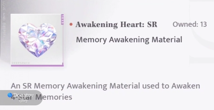 Awakening Heart — Сердце пробуждения SR ранга