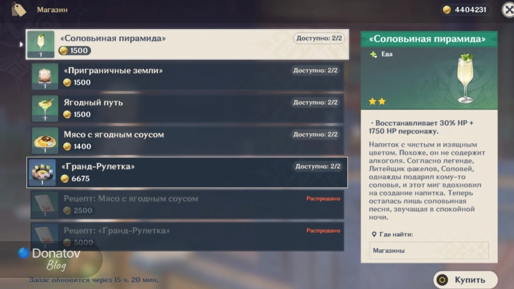 Ассортимент Демьяна