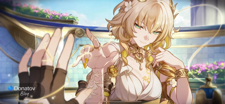 Аглая в Honkai: Star Rail