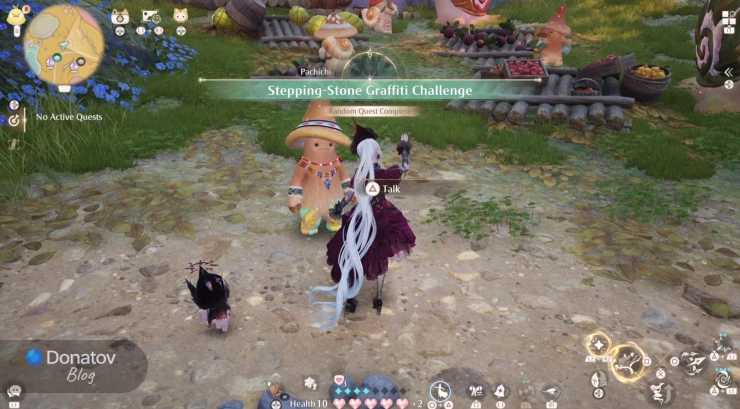 Завершение квеста Stepping-Stone Graffiti Challenge