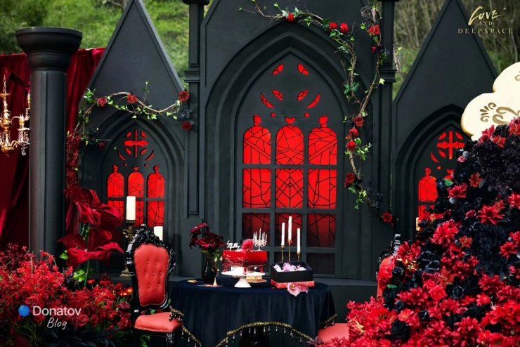 Локация в честь дня рождения Сайласа 2025: ракурс вблизи