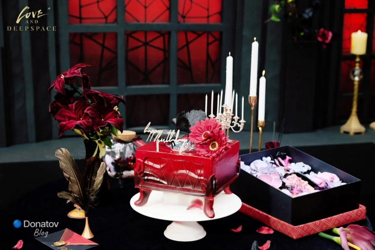 Локация в честь дня рождения Сайласа 2025: тортик