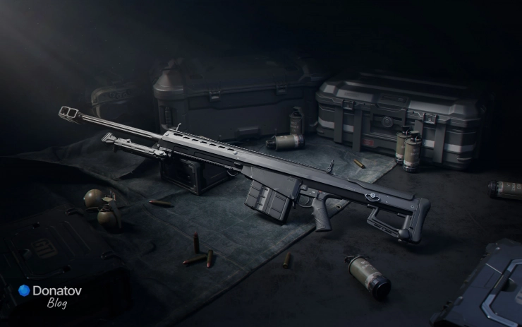 Снайперская винтовка M82 в Delta Force