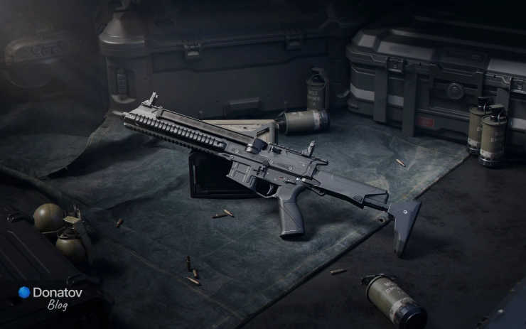 Штурмовая винтовка AR57 в Delta Force