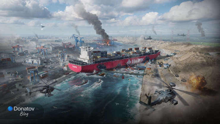 Карта «Канал Акх» в Delta Force