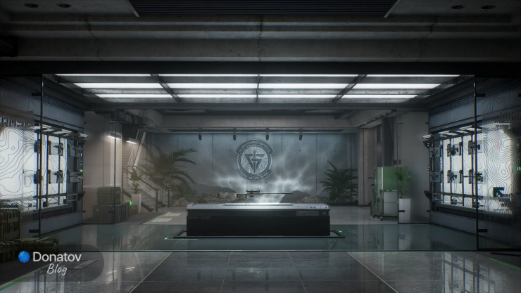 Комната для коллекции в Delta Force