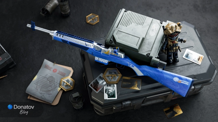 Скин «Лёгкая прогулка» на Mini-14 в Delta Force