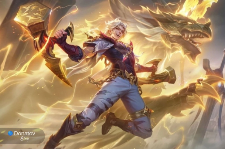 Промо арт героя Лукас