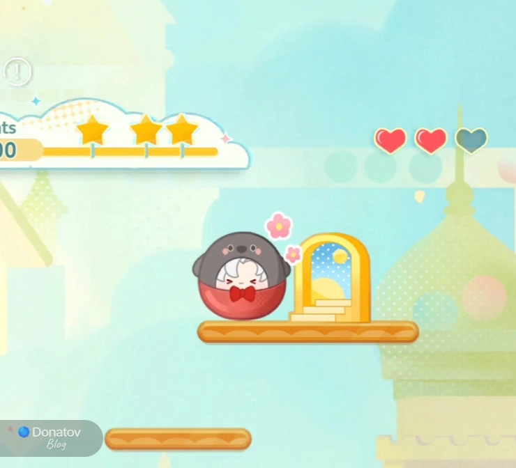 Платформа с дверью — окончание этапа