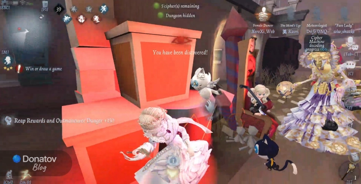 Эвелин Мора в Identity V