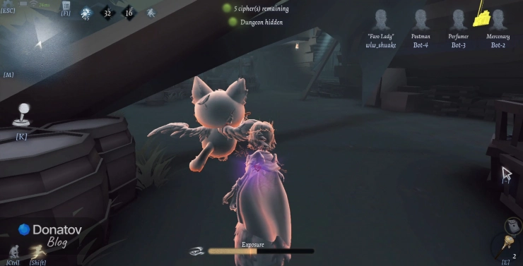 Леди Фаро в матче