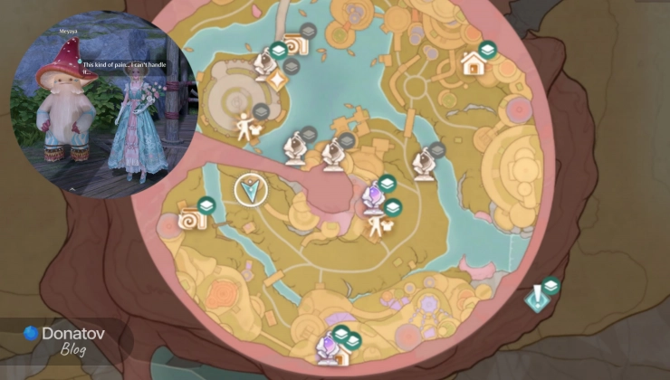 Расположение квеста Teenage Shroomling's Rainy Season: Breathtaking Gloves