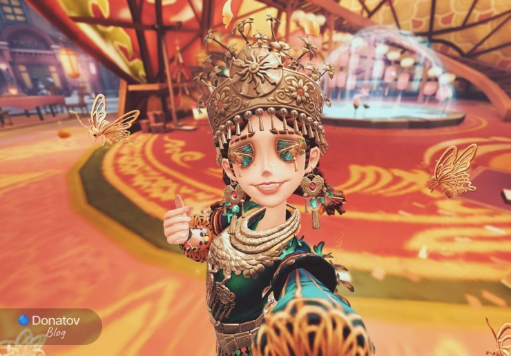 Скин Woven Heart на персонажа Cheerleader в Identity V