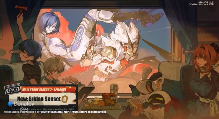 Обложка нового сюжета в версии 2.8 ZZZ