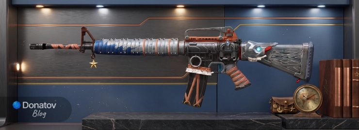 M16A1 «Блеск стали» (Steel Gleam)