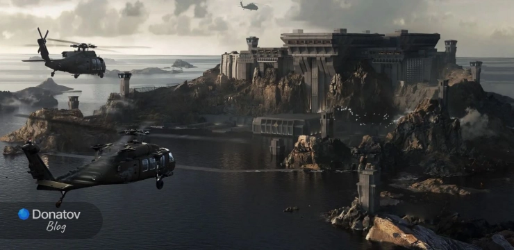 Приливная тюрьма в Delta Force