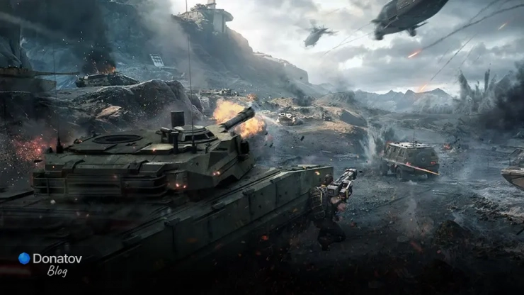 Расколотые земли в Delta Force