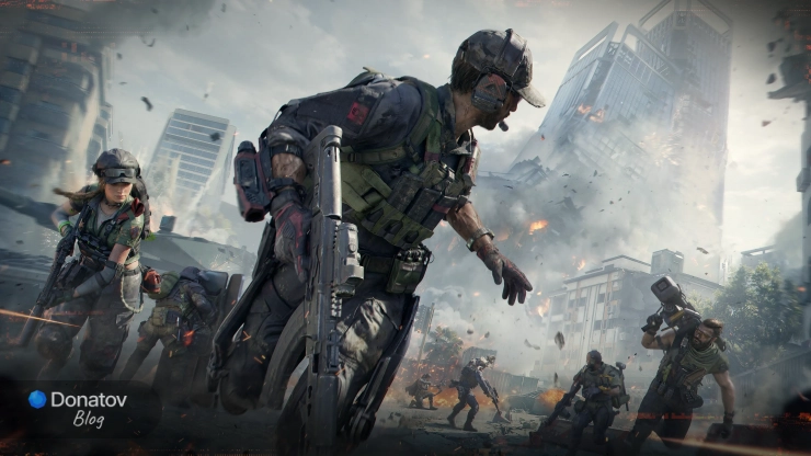 Карта «Остаточный толчок» в Delta Force