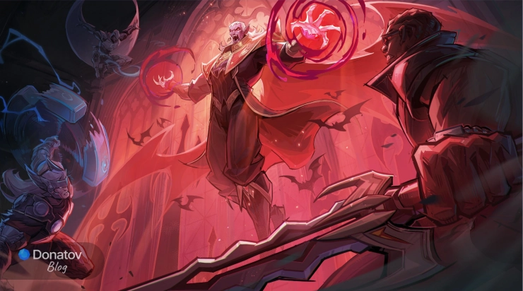 Дракула вступает в бой