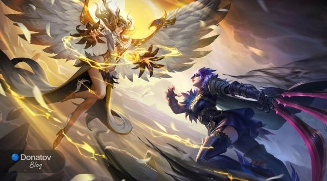 Арт скинов на героев Алиса и Наталья