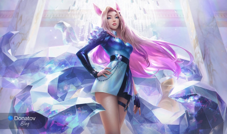 Образ «Ари из K/DA All out» в League of Legends