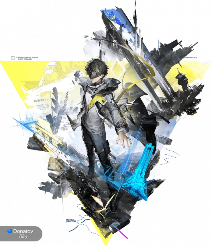 Эндминистратор-мужчина из Arknights: Endfield