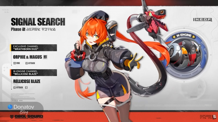 Баннер Орфеи и Магус в ZZZ 2.8