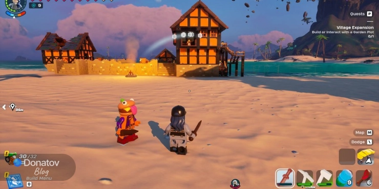 Режим LEGO в Fortnite