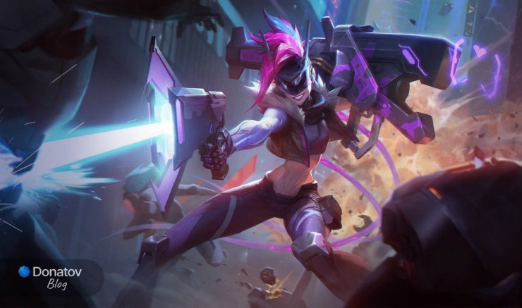 Образ «ПРОЕКТ: Джинкс» в League of Legends