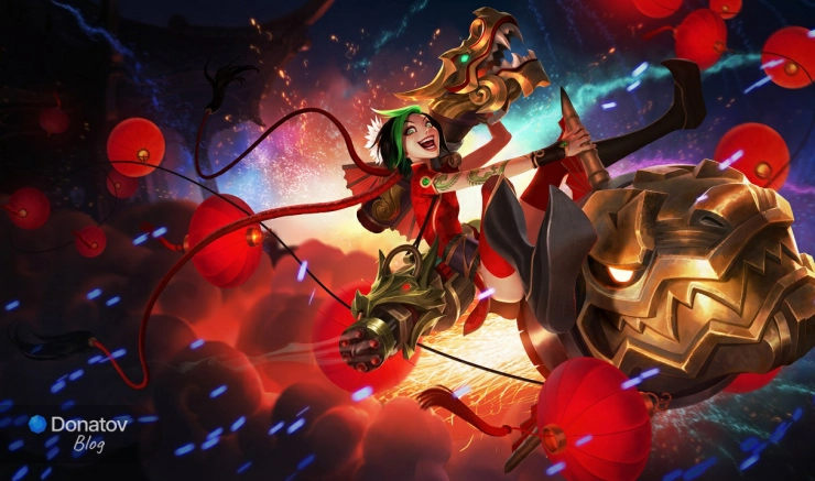 Образ «Пиротехник Джинкс» в League of Legends