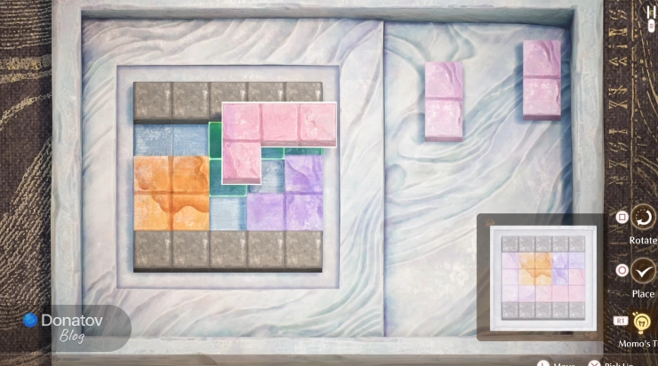 Подсказка в Funny Blocks в Infinity Nikki