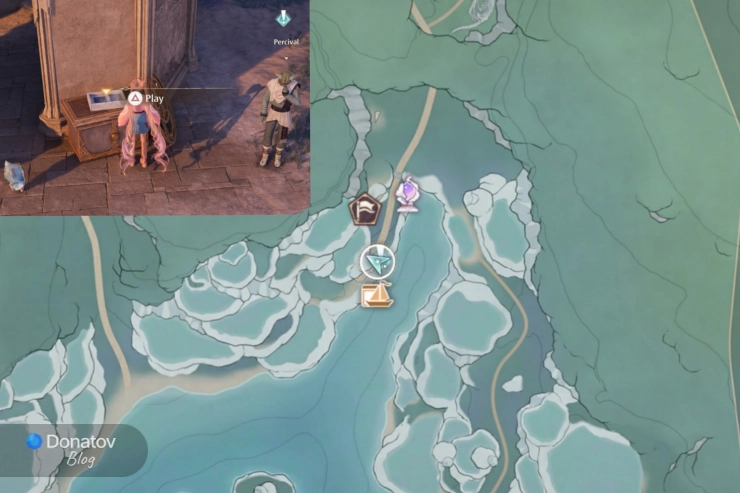 Как найти игру Near the Northern Ferry, Blue Pools