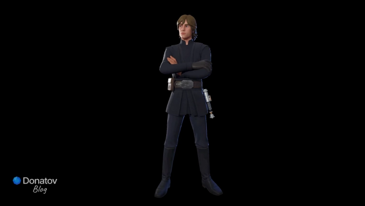 Рыцарь-джедай в Fortnite