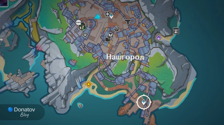 Телепорт в порту Нашгорода