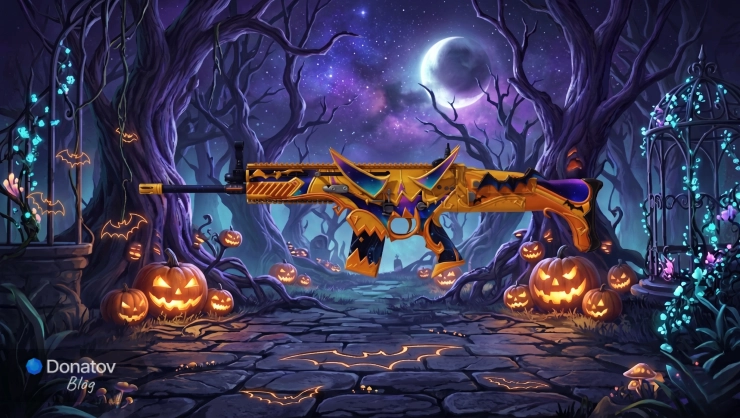 SCAR-L «Зачарованная тыква» (Enchanted Pumpkin)