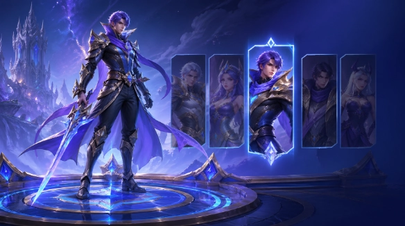 Как поменять персонажа в главном меню Mobile Legends: Bang Bang