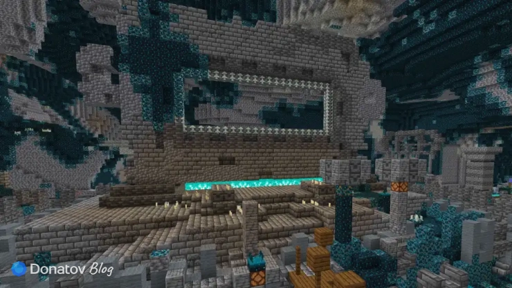 Древний город в Minecraft