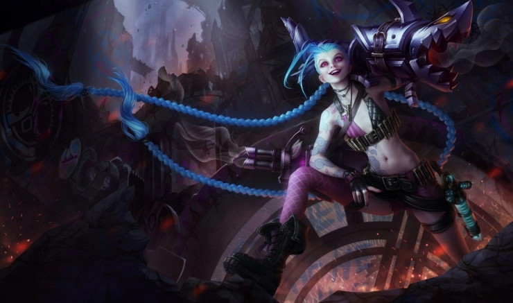 Джинкс из League of Legends: Гайд по способностям, рунам, сборке и тактике игры