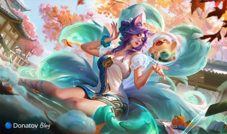 Образ «Дух цветения на водах Ари» в League of Legends