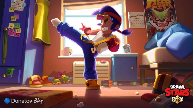Официальный арт Brawl Stars 2023 года