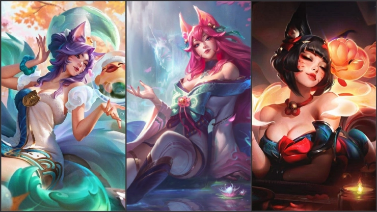 Облики Ари «Дух цветения» в League of Legends: все варианты образа