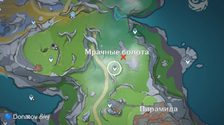 Телепорт на Мрачных болотах