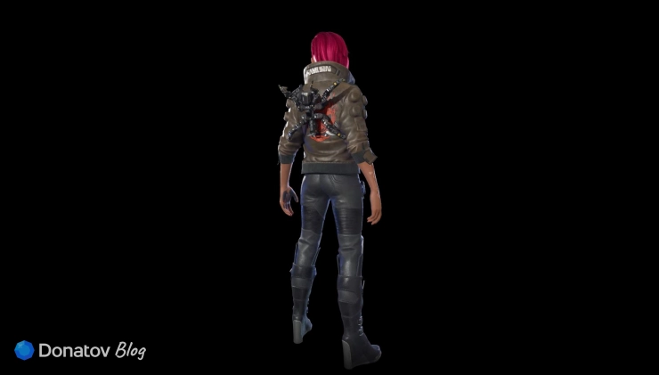 Украшение на спину «Болт» в Fortnite